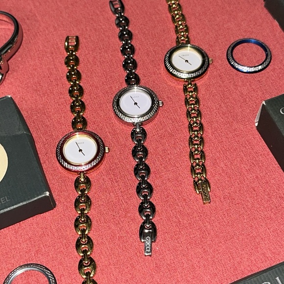New GUCCI Bangle style Watch & Lots of New Bezels - Picture 2 of 11